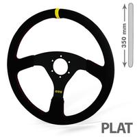 RRS Veloce 3 Flat Spokes Steering Wheel – 350