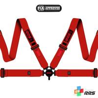 RRS FIA EVO 4 2017 Red harnesses (4pts) / Red logos