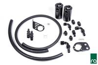 Catch Can Kit, PCV, Ford Fiesta ST with Petcock Drain Dual Kit