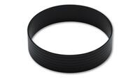HD Union Sleeve, for 3.50" O.D. Tubing - Hard Anodized Black
