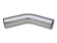 45 Degree Aluminum Bend, 2.5" O.D. - Polished