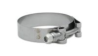 Stainless Steel T-Bolt Clamps (Pack of 2) - Clamp Range: 1.30"-1.50"