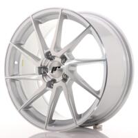 Japan Racing JR36 20x9 ET15-38 5H Custom Brushed Silver