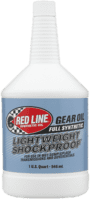 LIGHTWEIGHT SHOCKPROOF GEAR OIL - Red line