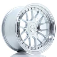 JR Wheels JR40 18x10,5 ET15-22 5H BLANK Silver Machined Face