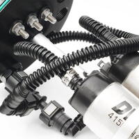 In-tank fuel pump mounting kit, quick connect and E85 proof Ø7-8.2MM - SINGLE PUMP