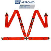 RRS FIA EVO 4 2.5 kg red harness 4 points