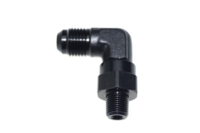 AN3-1/8" NPT 90° - Med swirl - Sort