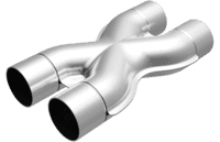 MagnaFlow's stamped X-Pipe 2,5/2,5"